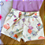 Conjunto Blusa Regata Lilás Magical Sea e Shorts Estampado Branco Menina Tamanho 1 - Imagem 4