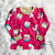 Pijama Infantil De Inverno Brandili Moletom Flanelado Menina Gatinhos Tam 2 - Imagem 2