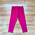 Conjunto Moletom Flanelado Elian Blusão Salmão e Legging Pink Menina Tam 3 - Imagem 3