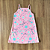 Vestido Kamylus Infantil Estampado Alças Rosa - Imagem 2