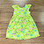 Vestido Kamylus Infantil Estampado Verde Lima Tam 3 - Imagem 1