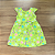 Vestido Kamylus Infantil Estampado Verde Lima Tam 3 - Imagem 2