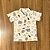 Conjunto Marlan Camisa polo Estampada e Bermuda Off White Tam 3 - Imagem 4
