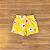 Conjunto Infantil Boca Grande – Blusa Estampada Rosa com Brilho e Shorts Estampado Amarelo - Tam 2. - Imagem 3