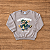 Conjunto Moletom Flanelado Malwee Kids Menino Blusão Estampado ML Cinza e Calça Verde Com Punhos - Imagem 2