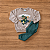 Conjunto Moletom Flanelado Malwee Kids Menino Blusão Estampado ML Cinza e Calça Verde Com Punhos - Imagem 3