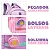 Mochila Escolar Reforçada Infantil Meninas Moderna Juvenil - Yepp/Roxo - 1 uni - Imagem 4