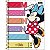 Caderno Espiral Universitário 10 Matérias Minnie 160 Folhas - Tilibra (Opc 1) - Imagem 1