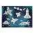 UEBRA-CABEÇA 4 EM 1 PARA COLORIR GALAXIA - KIT C/ 72 PEÇAS E 3 HIDROCOR - LEO&LEO - Imagem 6