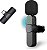 Microfone Lapela Sem Fio Compativel Android Usb-C Type-C 20 metros de Alcançe - Imagem 2