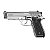 PISTOLA 59S .380ACP COM ZARELHO INOX FOSCO - Imagem 2