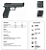 PISTOLA TAURUS PT59S/19 .380 AUTO OXIDADA FOSCO - Imagem 2