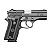 PISTOLA TAURUS PT938/15 .380 AUTO OXIDADA FOSCO - Imagem 1