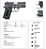 PISTOLA TAURUS PT938/15 .380 AUTO OXIDADA FOSCO - Imagem 4