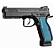 PISTOLA CZ SHADOW 2 OXIDADA TALA AZUL CAL.9MM - Imagem 3