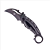 Canivete Karambit Deresrina X63 Full Metal - Imagem 1