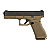 Pistola Glock G17 FR Gen.5 Cal.9mm 17 Tiros - Imagem 2