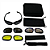 Óculos de airsoft NTK Tarek com 4 lentes - Imagem 1