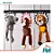 PELUCIA COM CORDA MACACO - Imagem 1