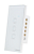 Interruptor Inteligente IZY SMART WIFI TOUCH 3 TECLAS MIS 1003 BRANCO INTELBRAS - Imagem 1