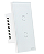 Interruptor Inteligente IZY SMART WIFI TOUCH 2 Teclas MIS 1002 BRANCO INTELBRAS - Imagem 1