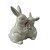 COELHO CASAL DE CERAMICA 12X11X7CM - Imagem 3