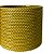 Vaso de Cerâmica Trancado 15x13 cm Amarelo - Imagem 2