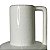 Vaso de Cerâmica Organic 19x19x25 cm Branco - Imagem 2