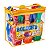 Jogo de Boliche Brinquedo Infantil 6 Pinos 2 Bolas 22cm 8 Peças - Imagem 2