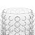 Vaso Decorativo de Vidro Bolinha Transparente 20x17cm - Imagem 4