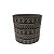 Vaso Cerâmica Preto 9X10cm 6052 - Imagem 1