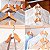 Cabide Gancho Extensor Conector de Roupas 2x5cm Kit 5 Pçs - Imagem 4