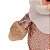 Boneco Papai Noel Paetê Dourado Enfeite Natalino 14cm - Imagem 5