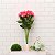 Buquê Rosas de Cetim 2 Tons Rose x5 40 cm - Imagem 2