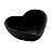 Bowl Coração Decorativo de Cerâmica Heart Preto 14X13X5cm - Imagem 1