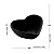 Bowl Coração Decorativo de Cerâmica Heart Preto 14X13X5cm - Imagem 2