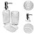 Conjunto para Banheiro Vidro Lux Royal 3 Peças - Imagem 1