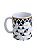 Caneca Porcelana Olímpia Preto e Branca 330ml - Imagem 2