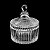 Bomboniere com Tampa Carousel 10,3X10,4/13,3cm - Imagem 3