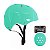 Capacete Infantil Radical Dm Toys Verde Água Tamanho M - Imagem 1