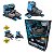 Patins Azul 2Em1 Ajustável Dm Toys Original 32-34 - Imagem 1