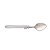 Conjunto 6 Colheres de sobremesa Aço Inox Cabo Plástico Destiny Transparente - Imagem 7