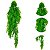 Pendente Avenca Verde Toque Real Verde 2 Tons 93 Galhos 84cm - Imagem 1