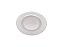 Prato Decorativo em Vidro Madre Pérola Branco - 20,5cm - Imagem 1