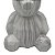 Urso em Cerâmica Marmorizada Decorativo 14 X 11cm - Imagem 4