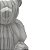 Urso em Cerâmica Marmorizada Decorativo 14 X 11cm - Imagem 6