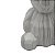 Urso em Cerâmica Marmorizada Decorativo 19 X 14cm - Imagem 4