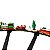 Trem de Natal Decorativo Para Árvore de Natal com Luz e Movimento a Pilha 88 cm - Imagem 9