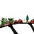 Trem de Natal Decorativo Para Árvore de Natal com Luz e Movimento a Pilha 88 cm - Imagem 6