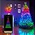 Cordão Strings RGB Twinkly com 400 LEDS 4mm 2x16m Fio Preto BT+Wifi Uso Interno - Imagem 2